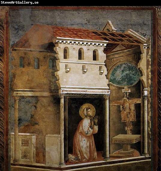 GIOTTO di Bondone Miracle of the Crucifix